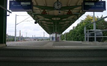 Bahnhof Freital Hainsberg Bahnsteig
