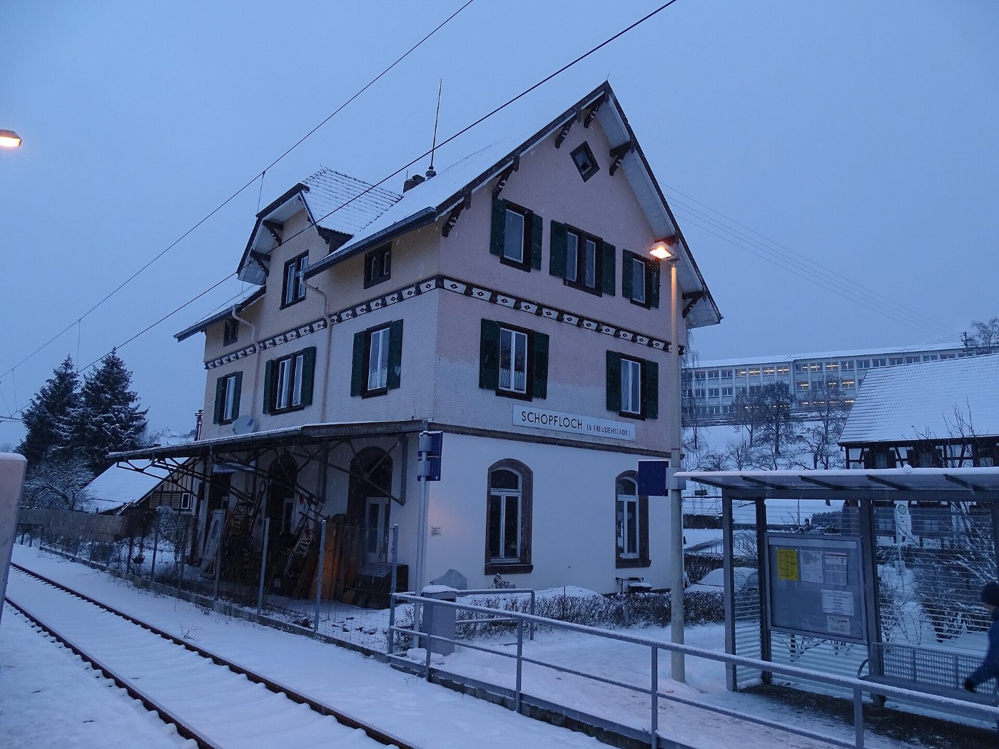 Bahnhof Schopfloch bei Freudenstadt 02