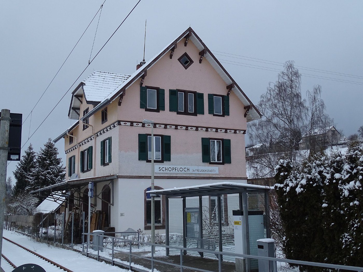 Bahnhof Schopfloch bei Freudenstadt 06