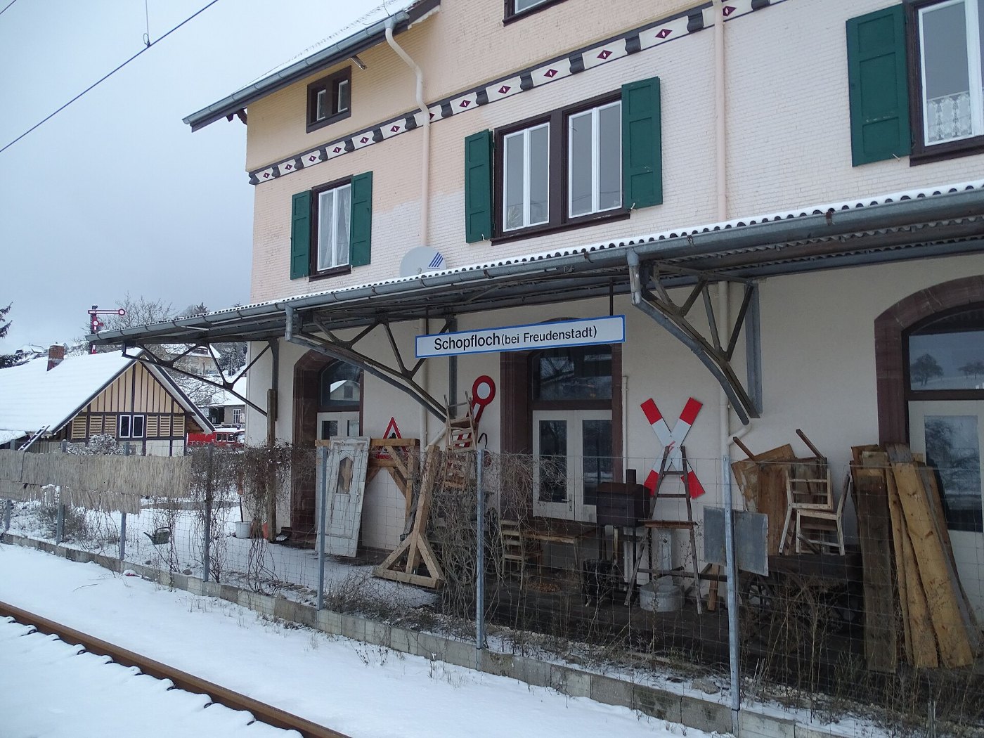 Bahnhof Schopfloch bei Freudenstadt 09