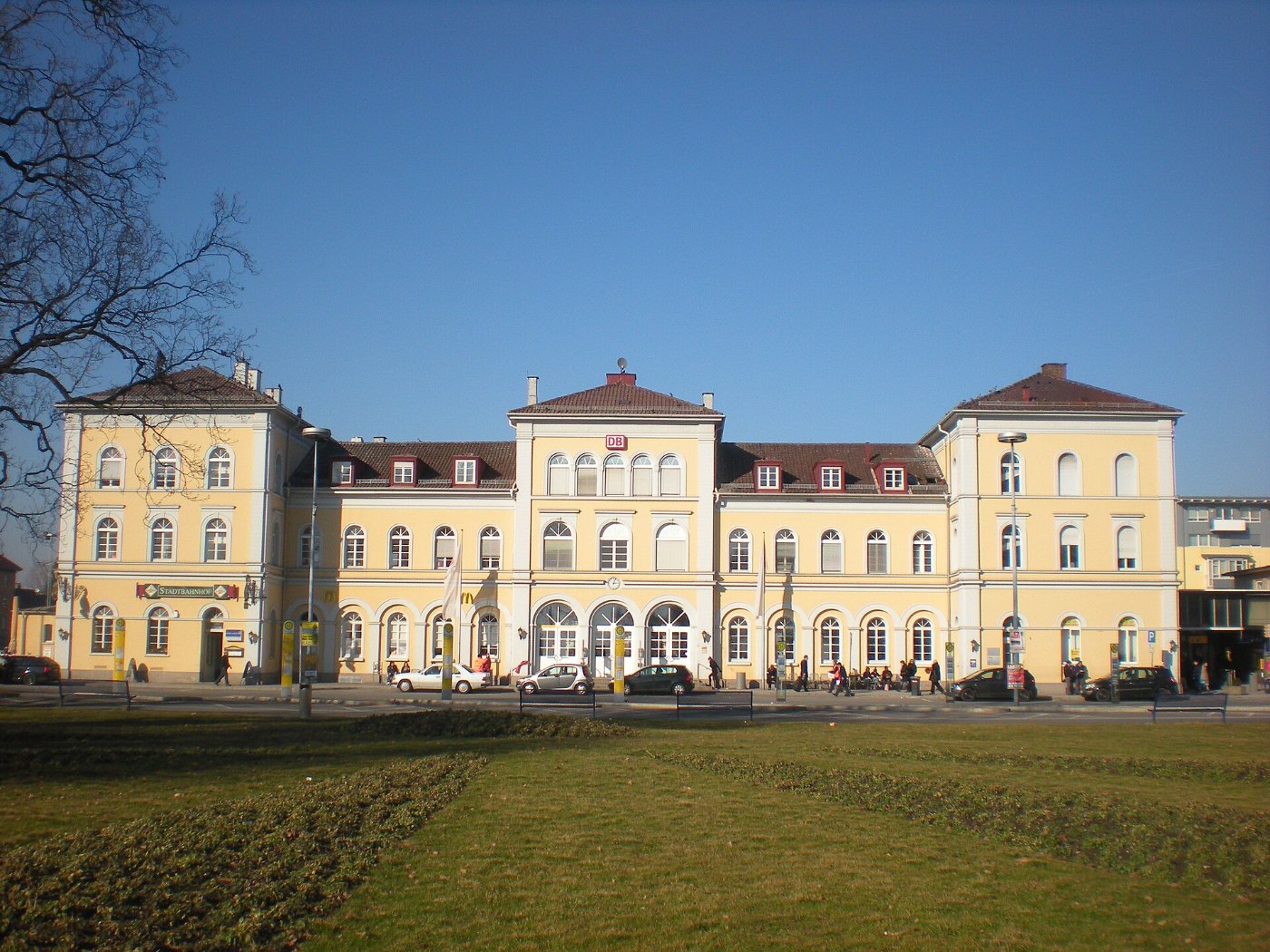 Friedrichshafen Stadt Bahnhofsgebäude