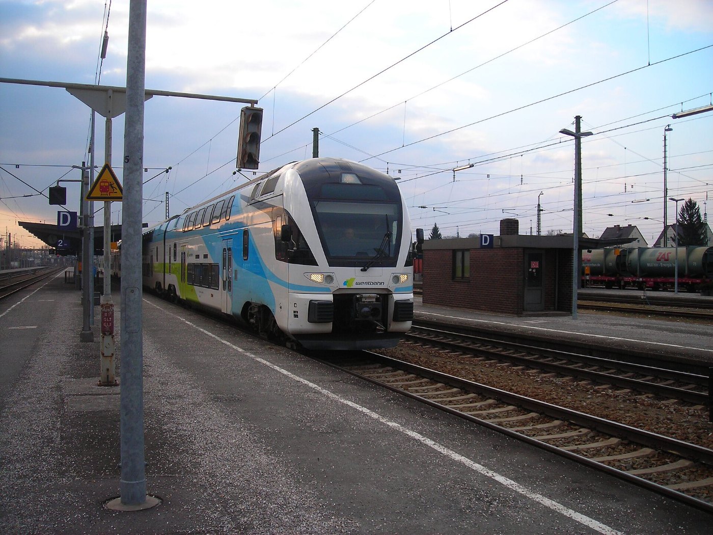 A WESTbahn GmbH motorvonata Freilassing állomáson 06