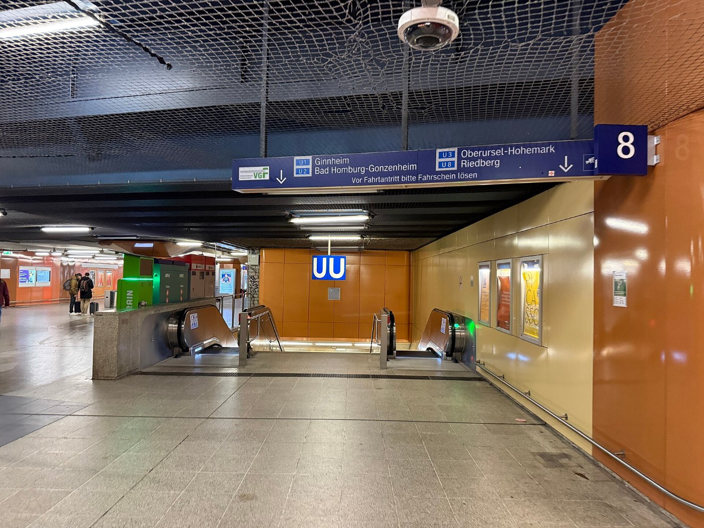 Accès Station Südbahnhof Métro Gare Frankfurt Main Süd Francfort sur le
