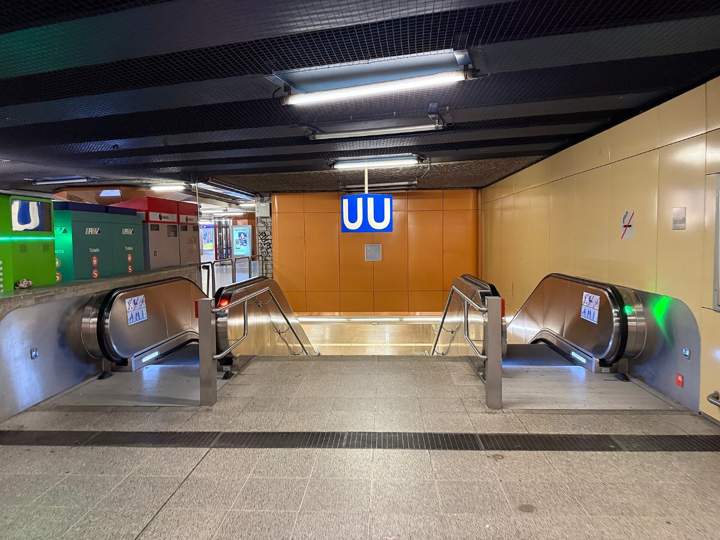 Accès Station Südbahnhof Métro Gare Frankfurt Main Süd Francfort sur le