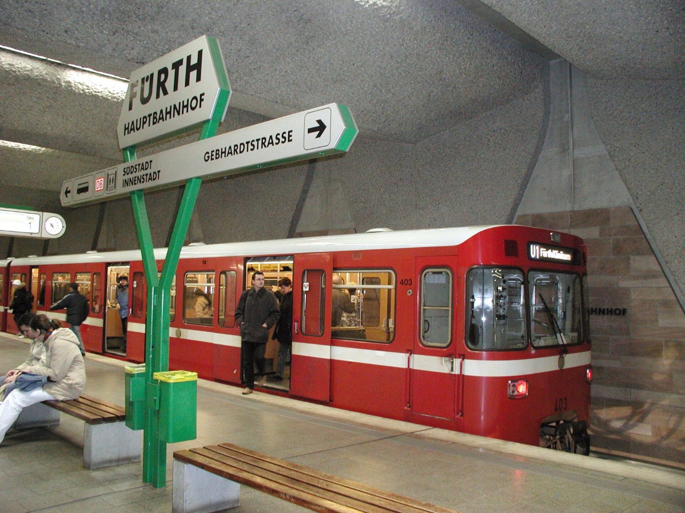 Fuerth Hauptbahnhof U 1