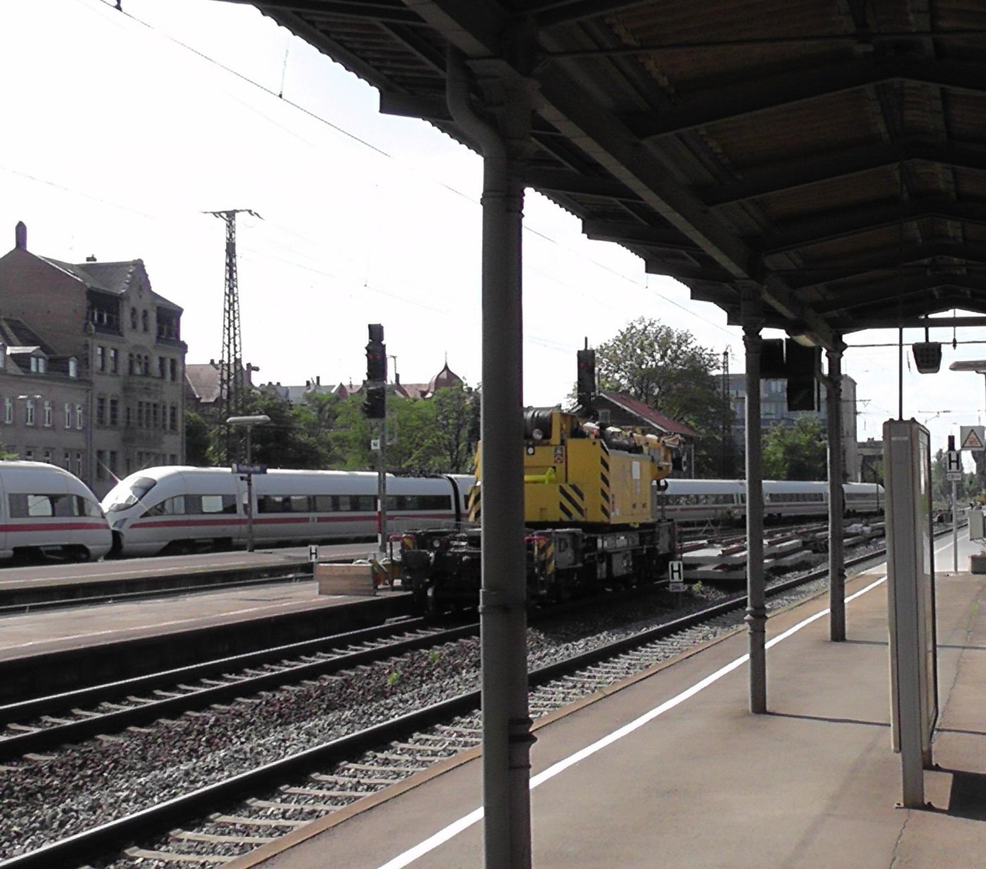 DBAG Baureihe 415 in Fürth (Bay) Hbf 2010 08 21