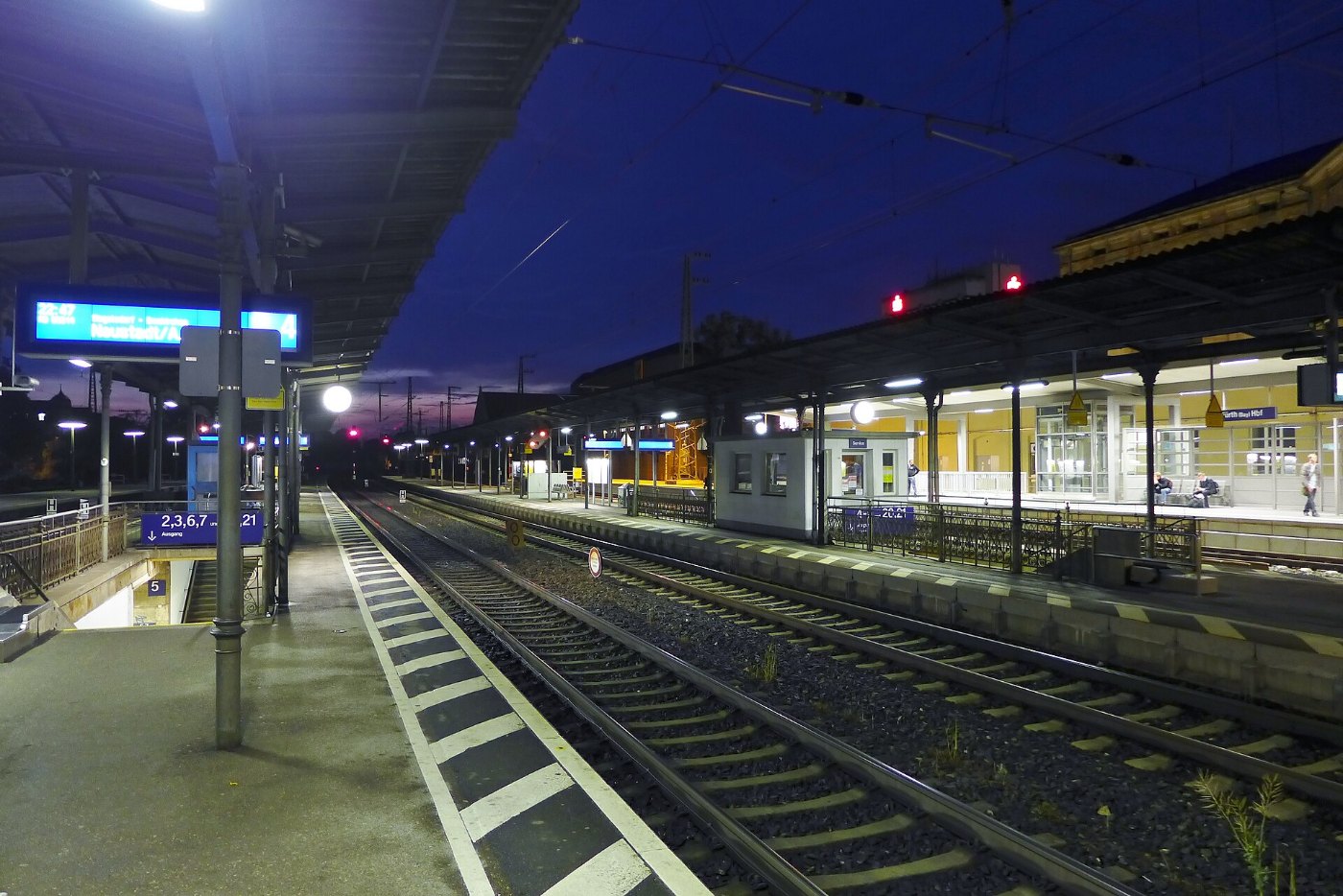 Fürth (Bayern) Hauptbahnhof, 2014 (02)