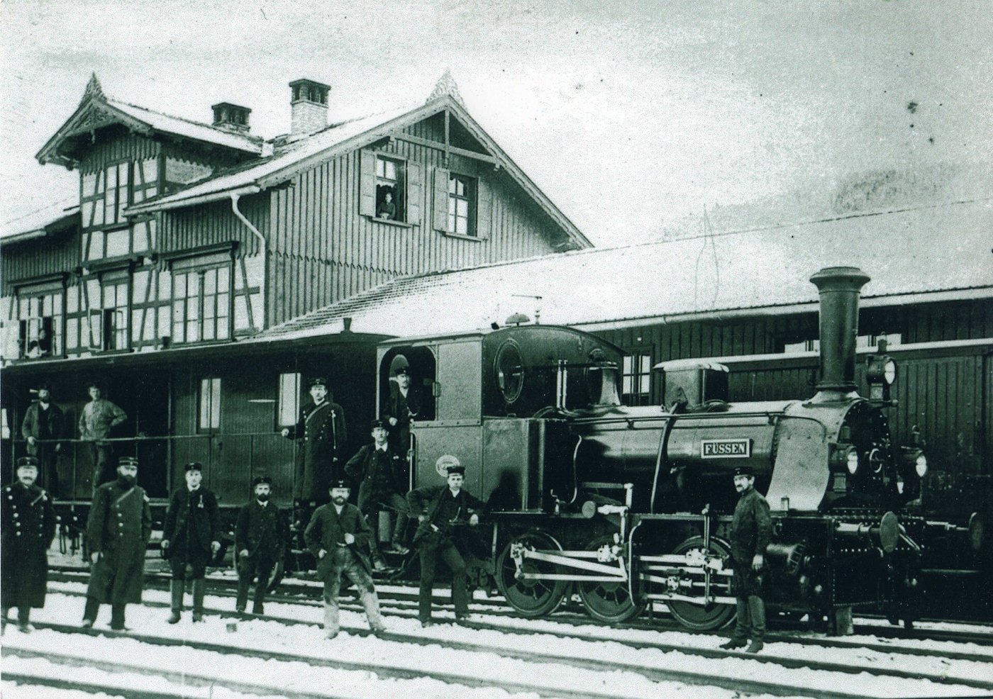 Fuessen steam engine pre 1900