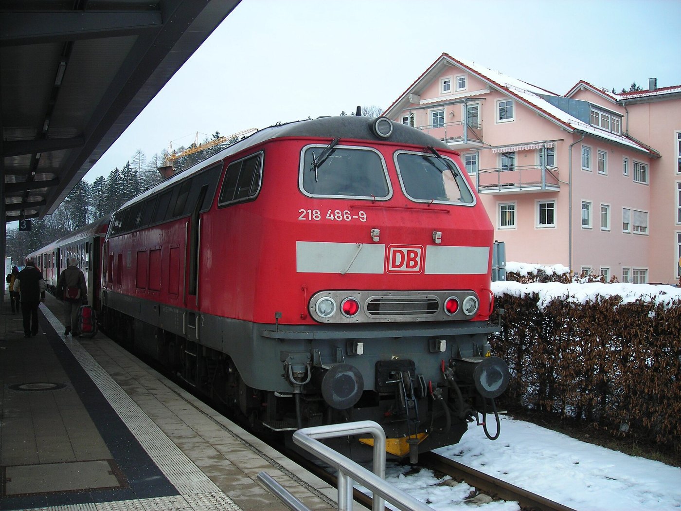218 486 9 Bahnstrecke Biessenhofen–Füssen 22