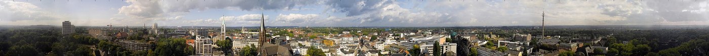 Gelsenkirchen Altstadt Panorama