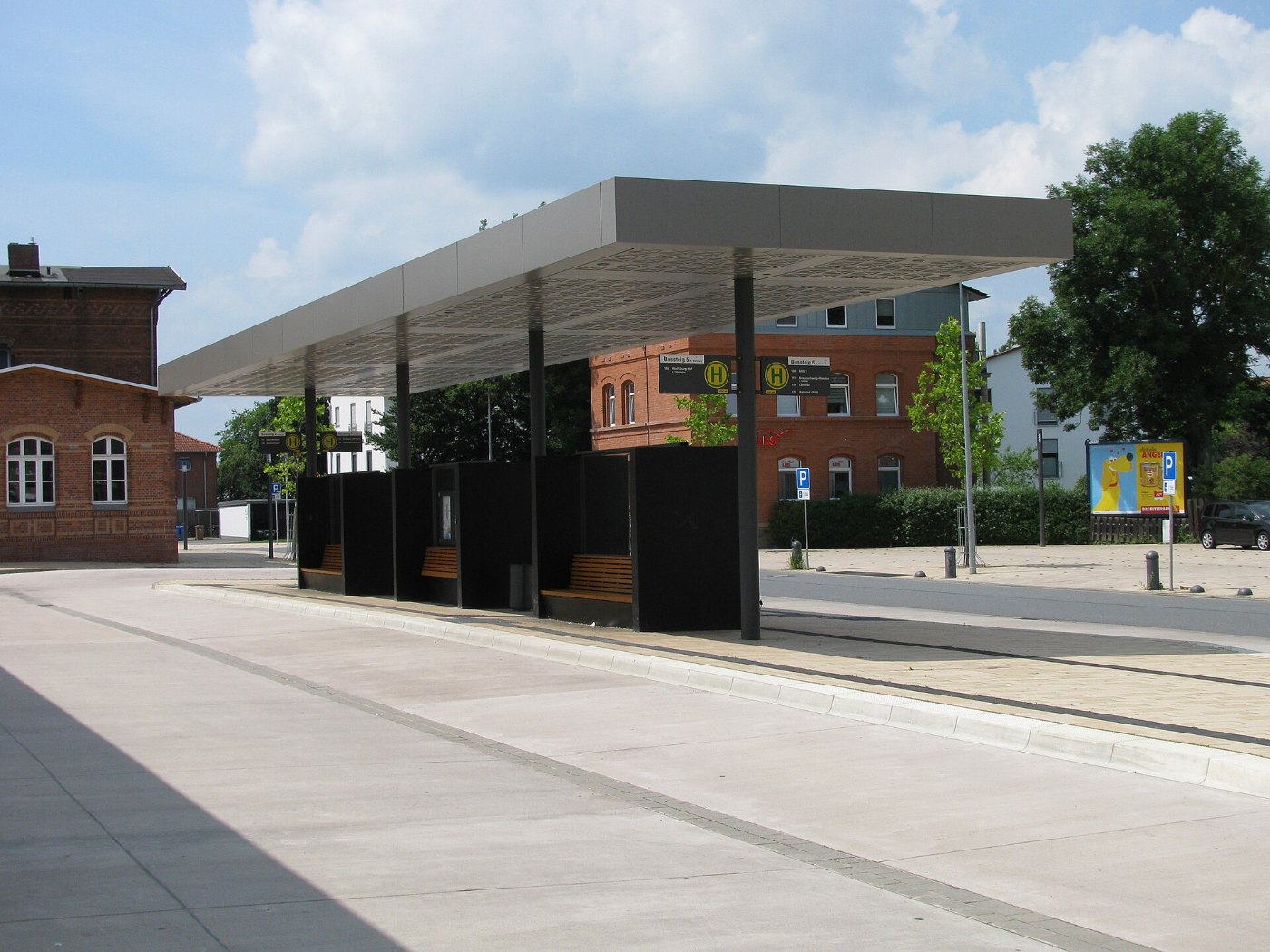 Bushaltestelle Bahnhof Stadt, 2, Gifhorn, Landkreis Gifhorn