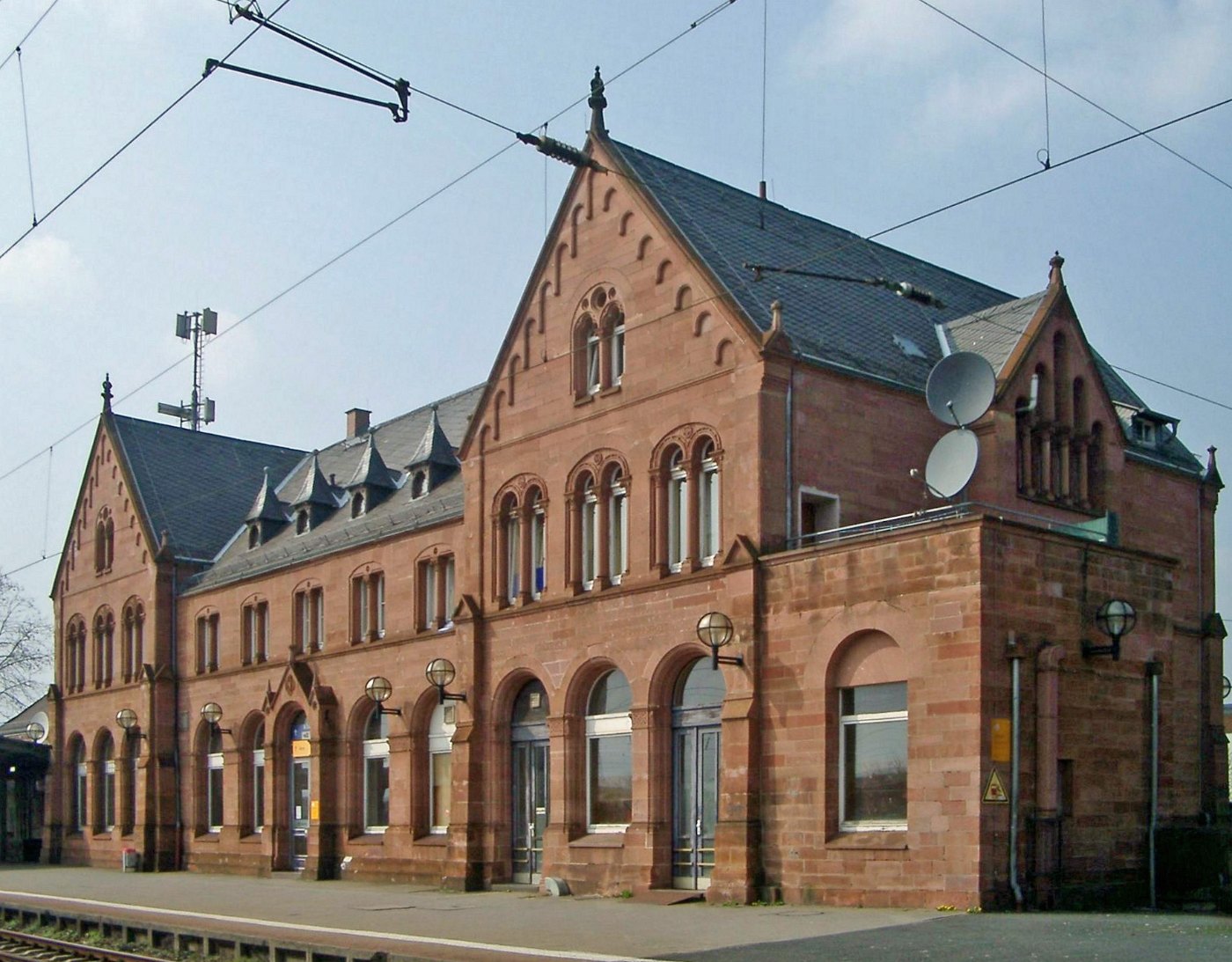 Bahnhof 2009 Gelnhausen b
