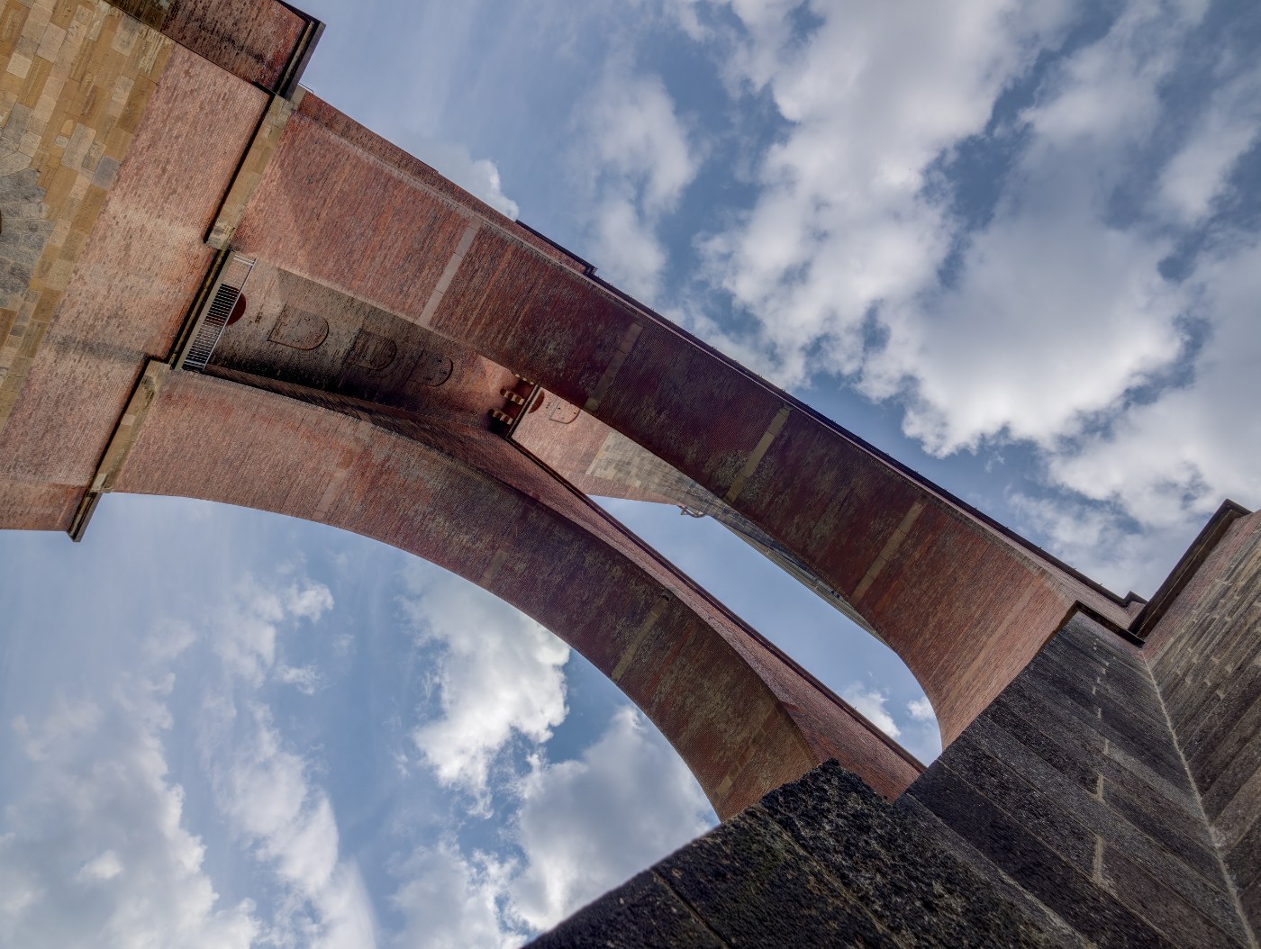 Die Göltzschtalbrücke, die größte Ziegelbrücke der Welt