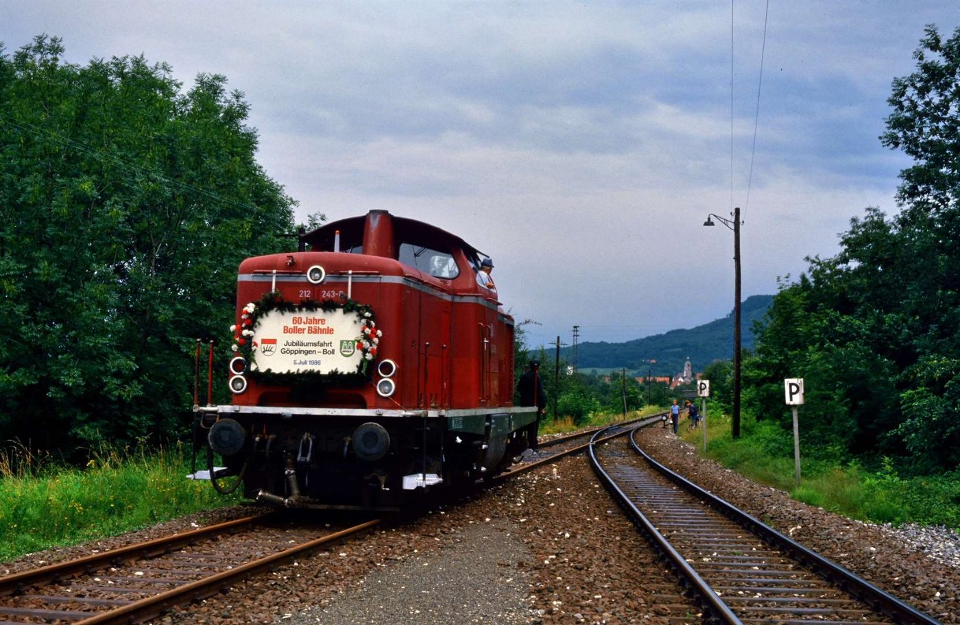 Sonderfahrt auf der Voralbbahn Göppingen Boll