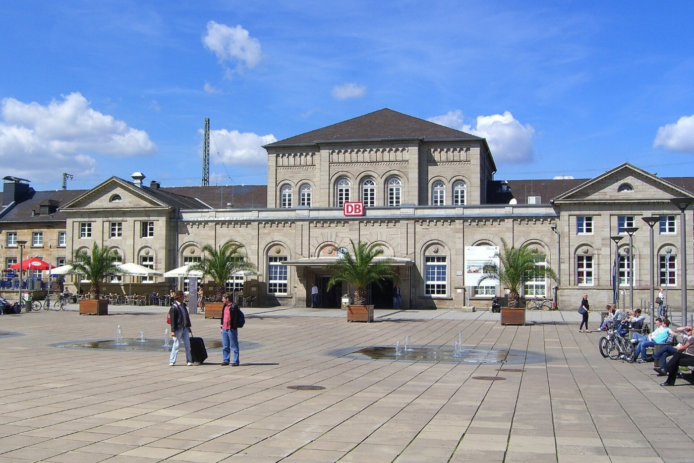 Bahnhof Göttingen August 2010
