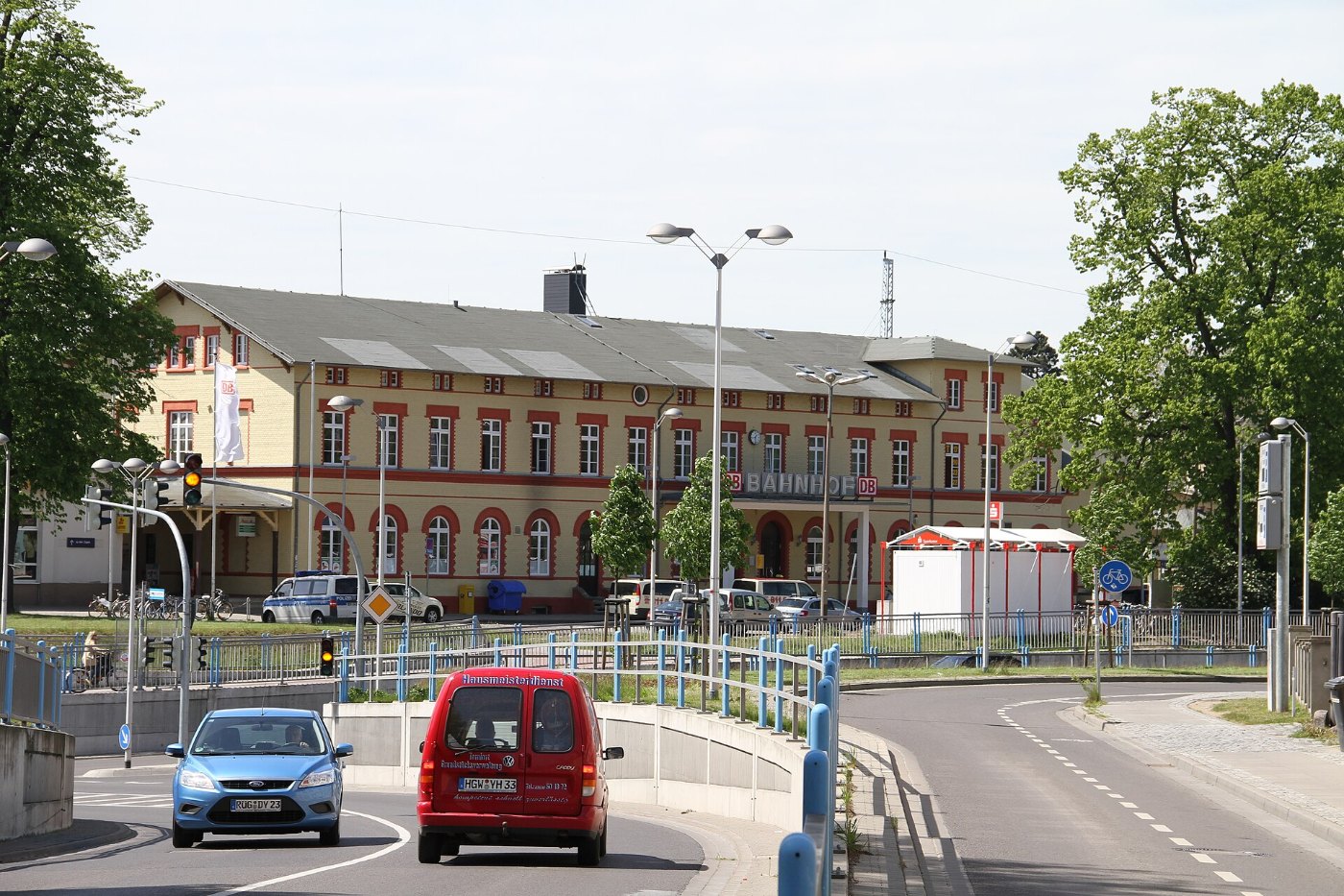 Bahnhof Greifswald Front 01