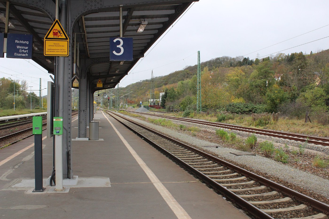 Bahnhof Großheringen, Bahnsteige (7)