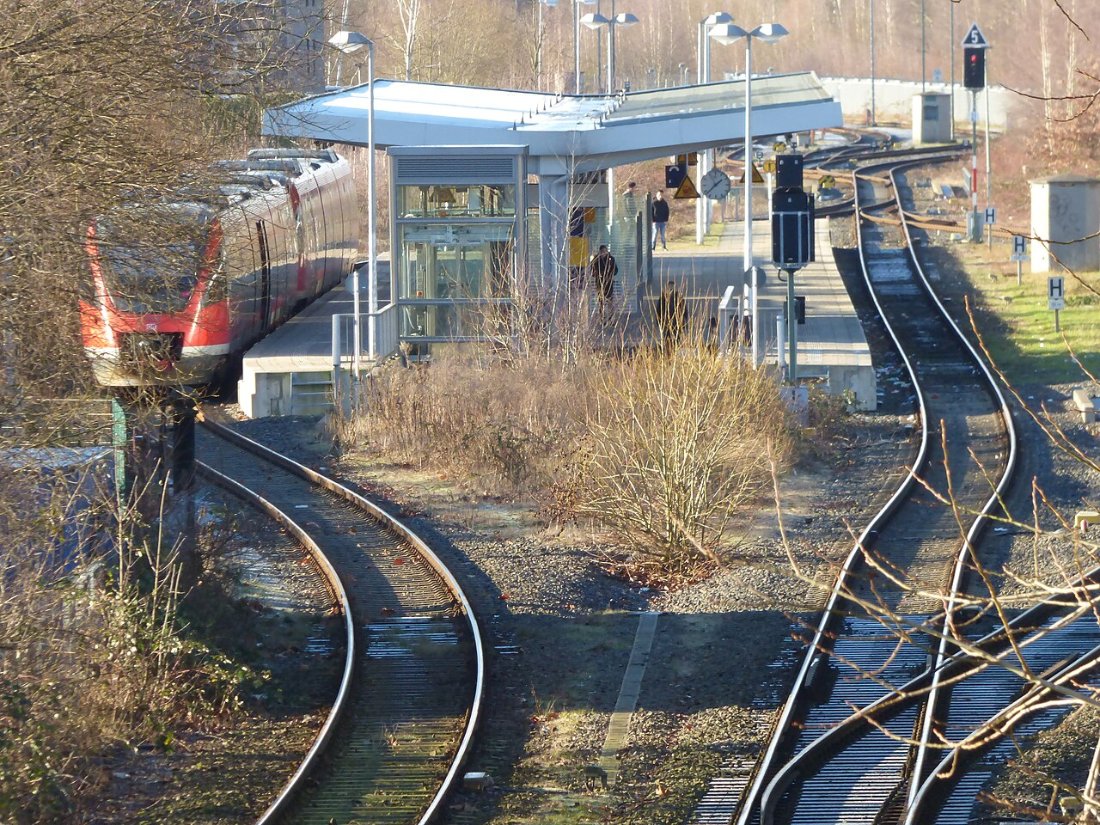 Bahnhof Gronau 05.01.2017