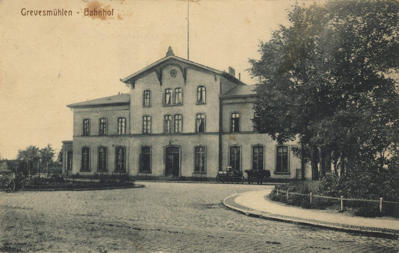 Grevesmühlen, Mecklenburg Vorpommern Bahnhof (Zeno Ansichtskarten)