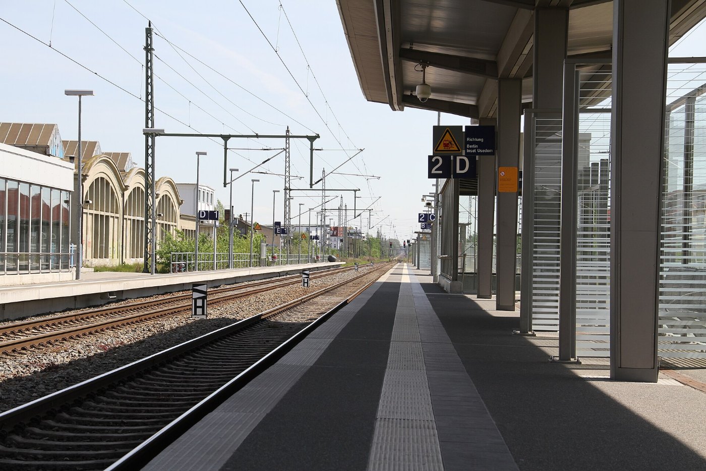 Bahnhof Greifswald Gleis 2 02