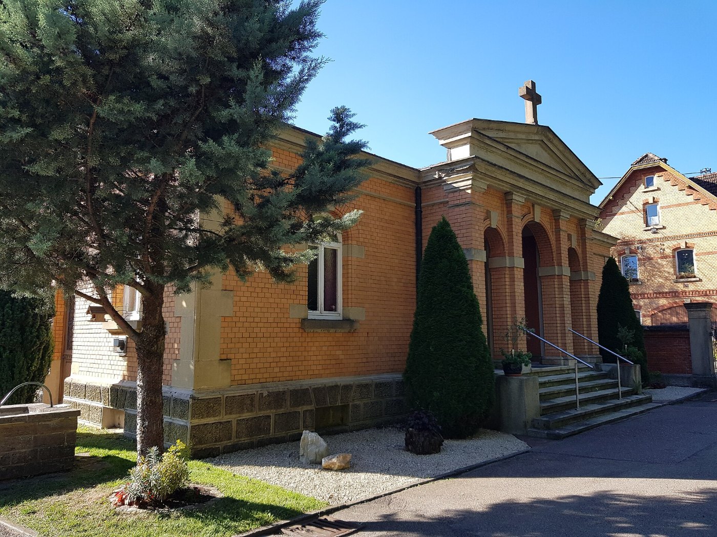 Leichenhalle (Geislinger Friedhof), Rorgensteig 27, Geislingen an der St