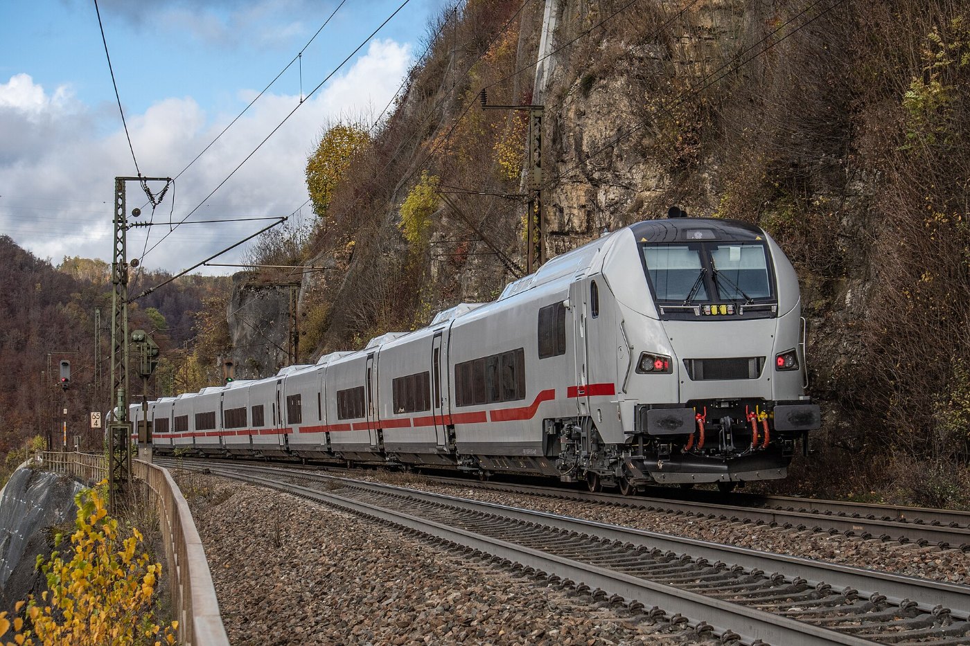 ICE L (Talgo 230) on Geislinger Steige, Germany, 10 11 2023