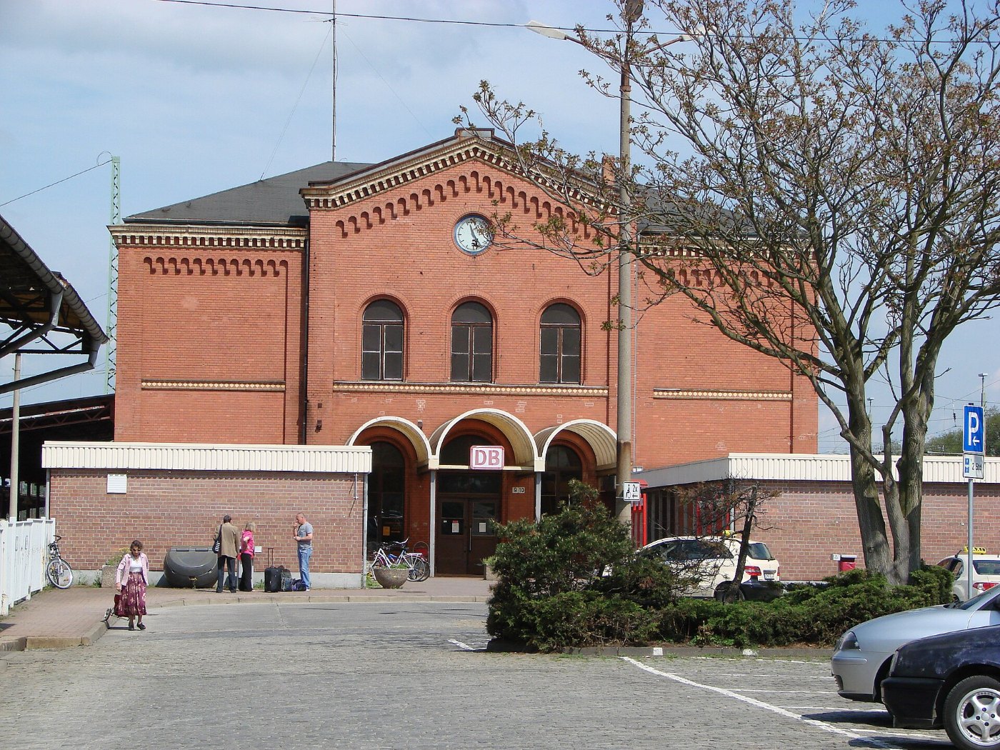 Bahnhofsgebäude Guben