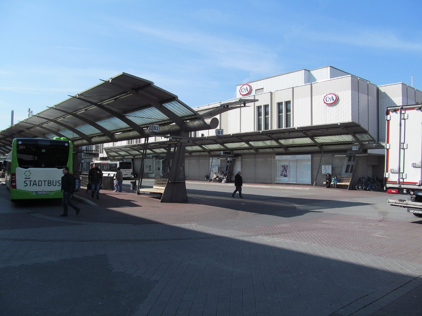 Bushaltestelle ZOB, 2, Gütersloh, Landkreis Gütersloh