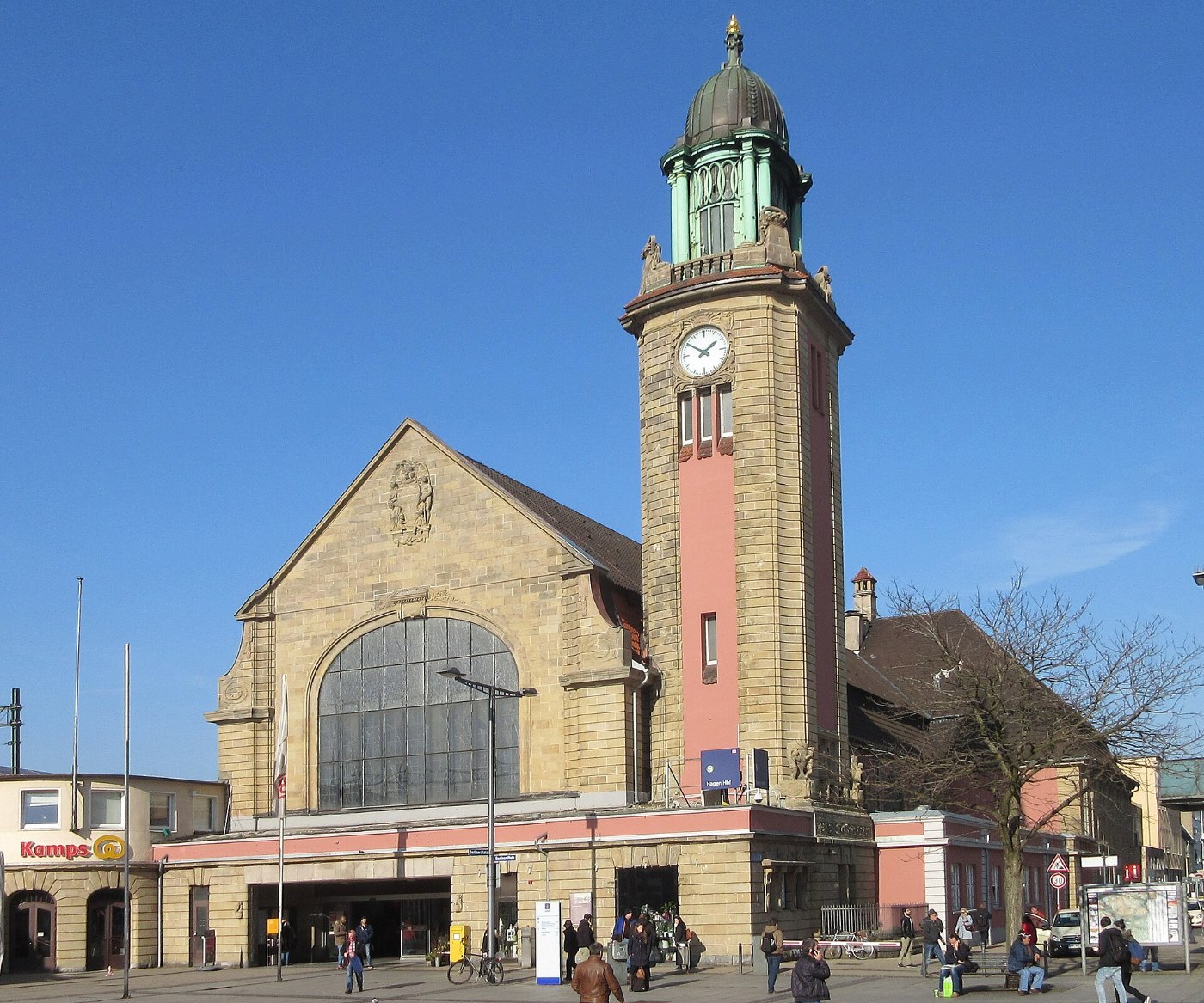 Bahnhof Hagen Hbf 02 Empfangsgebäude