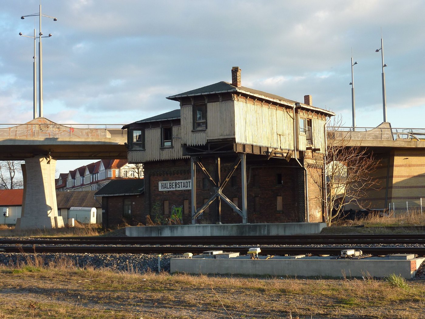 Halberstadt Bahngebäude