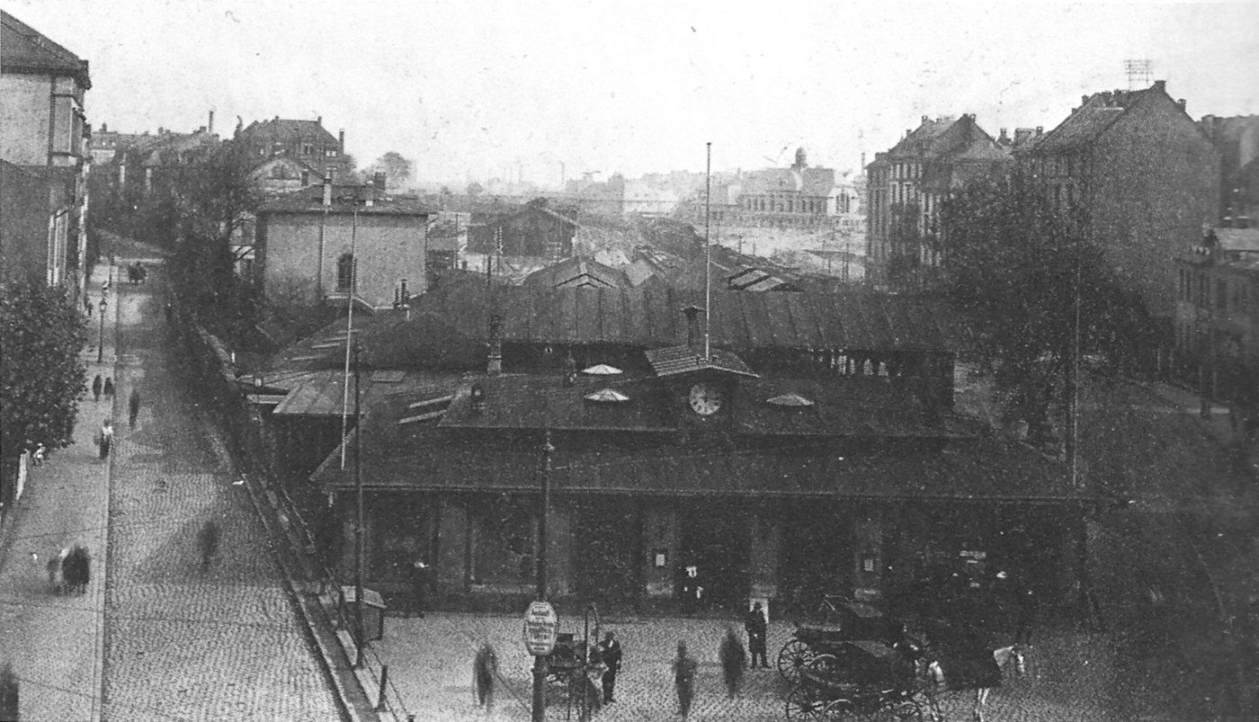 Hanauer Bahnhof 1900 2