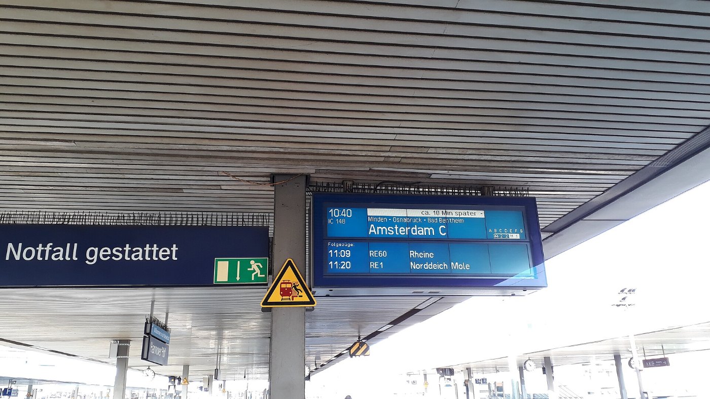 Hannover Hauptbahnhof am 19.1.2019 02