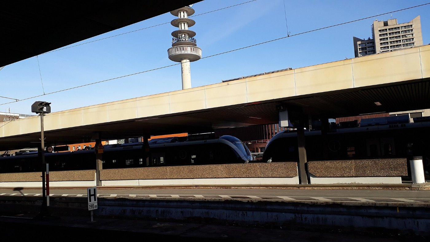 Hannover Hauptbahnhof am 19.1.2019 04