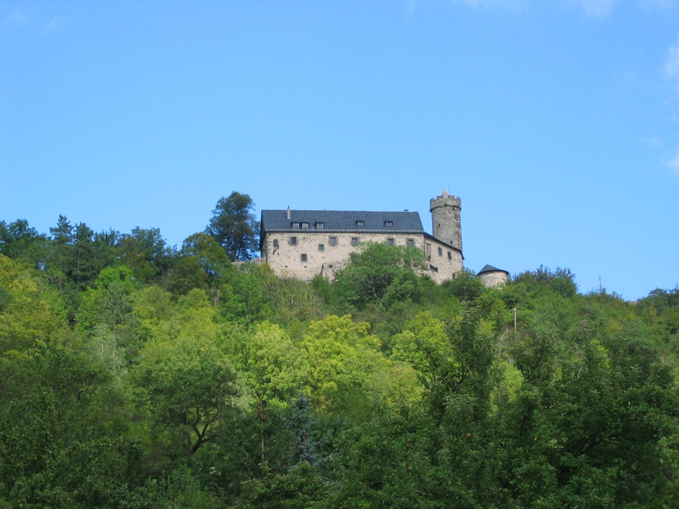 Burg.Greifenstein.Thüringen.Außenansicht