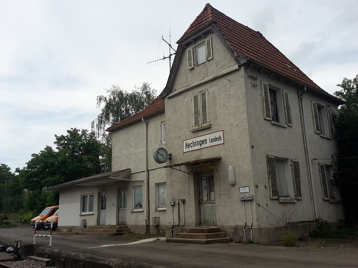 Bahnhof Hechingen Landesbahn I