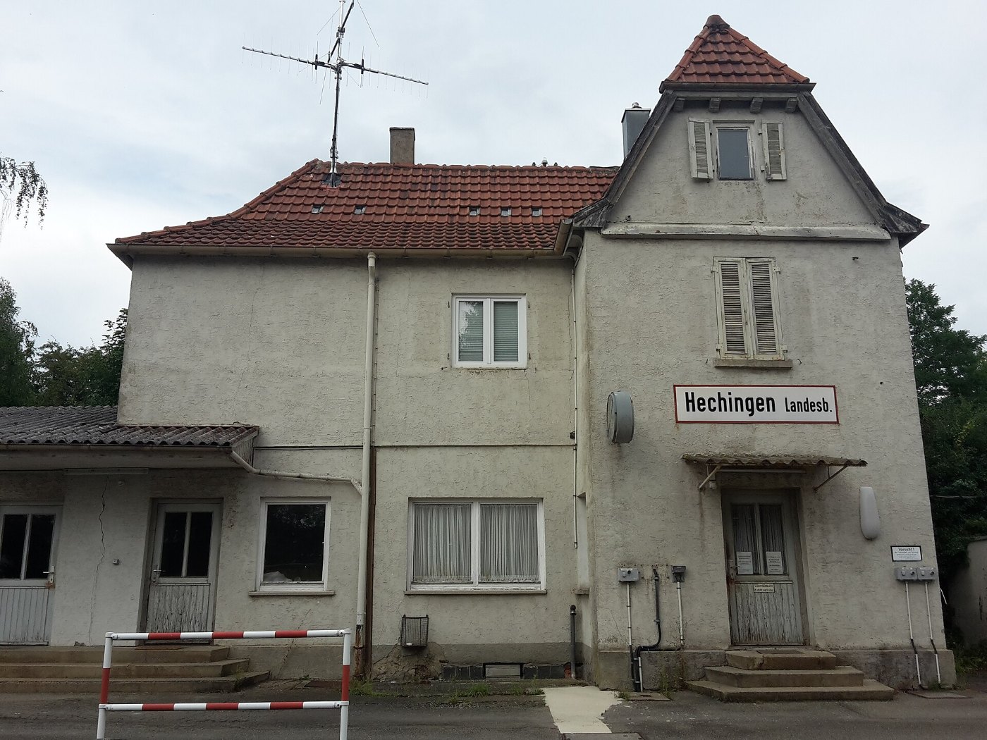 Bahnhof Hechingen Landesbahn III