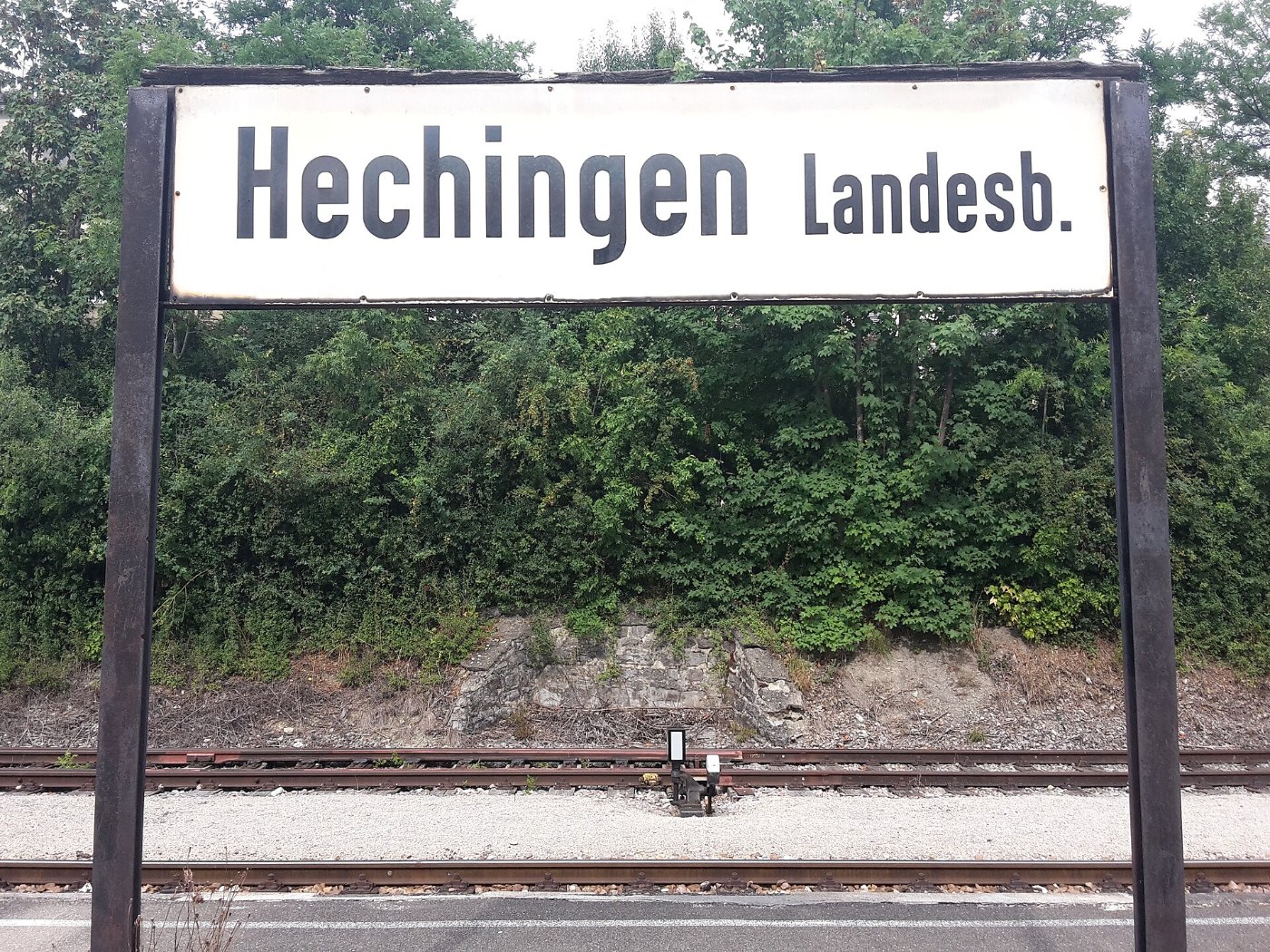Bahnhof Hechingen Landesbahn V
