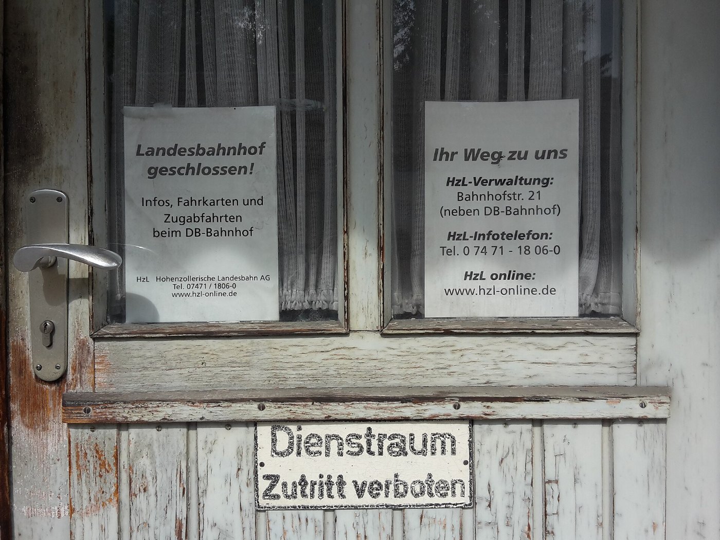 Bahnhof Hechingen Landesbahn VII