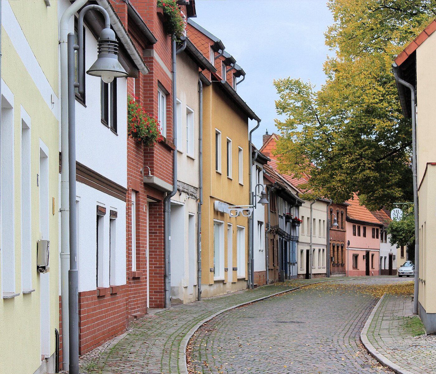 Haldensleben, die Lange Straße