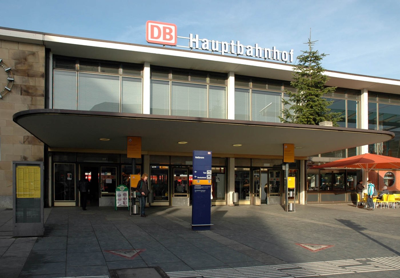 Heilbronn Hbf Empfangsgeb Vordach