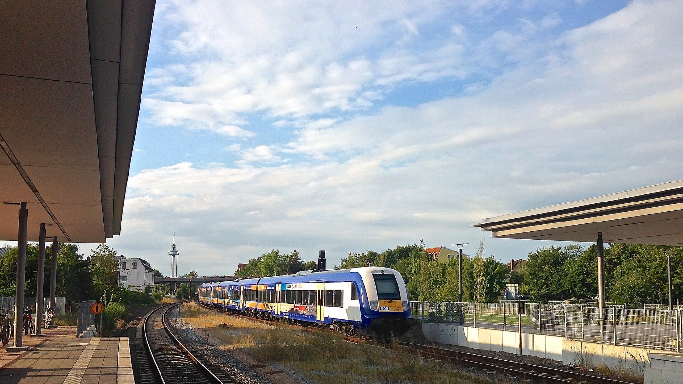 Bahnhof Heide in Holstein Dithmarschen panoramio