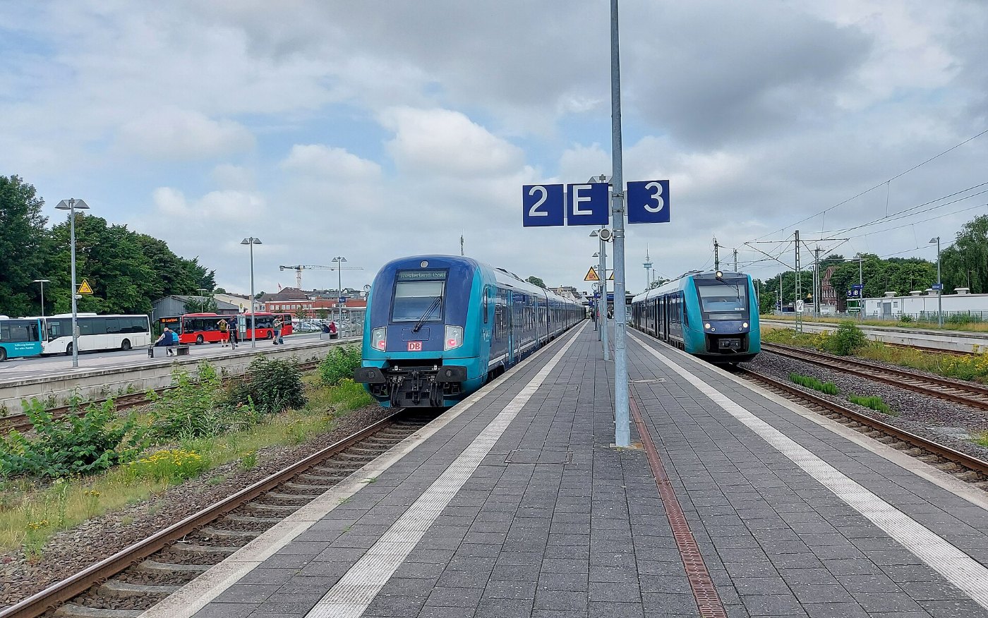 Bahnhof Heide (Holst) Gleise 2 & 3