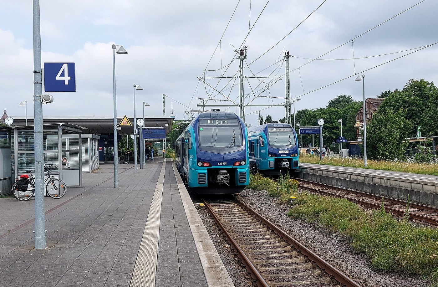 Bahnhof Heide (Holst) Gleise 4 & 5