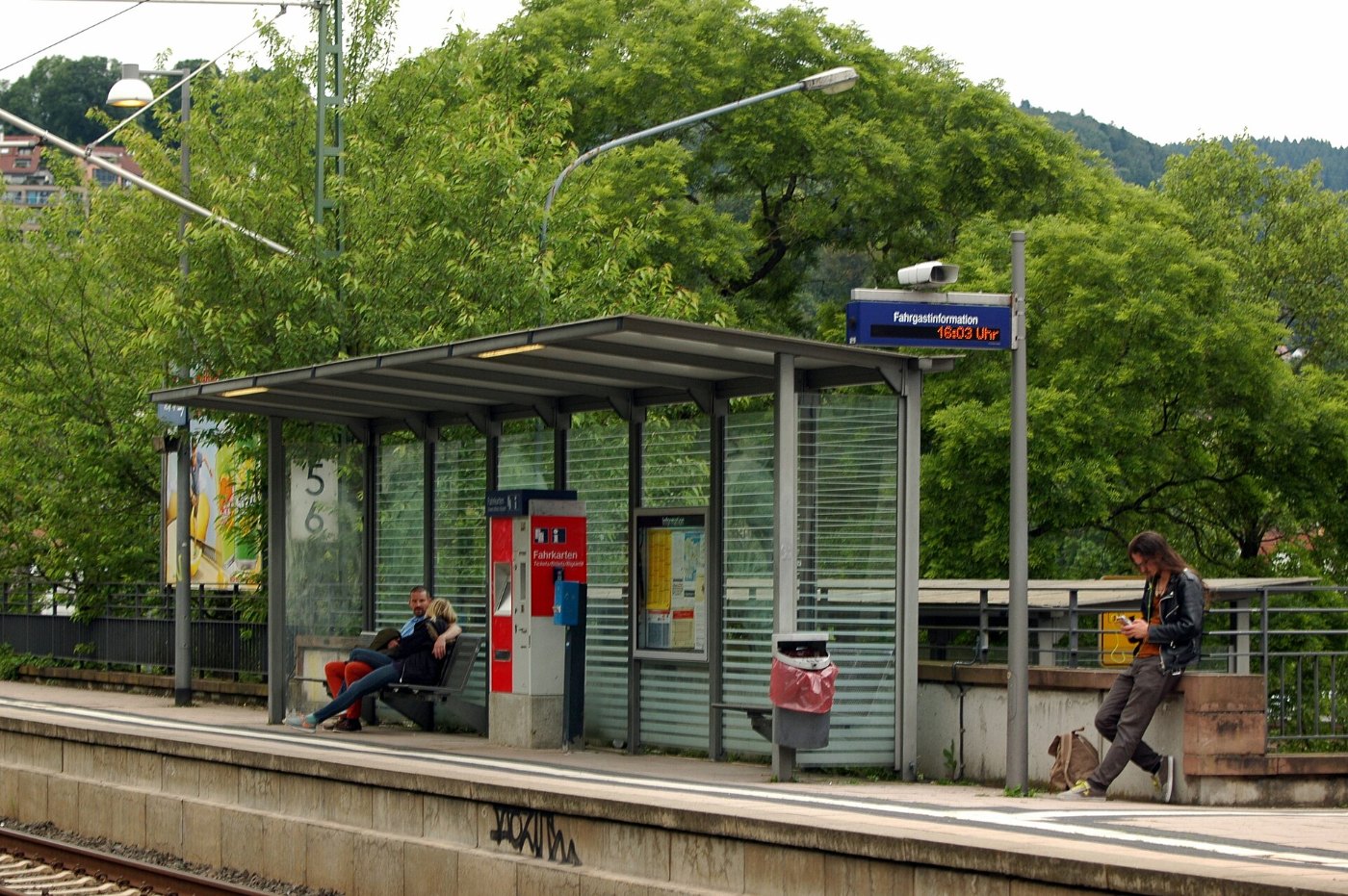 Bahnhof Heidelberg Schlierbach Ziegelhausen 2016 06 19 16 12 55