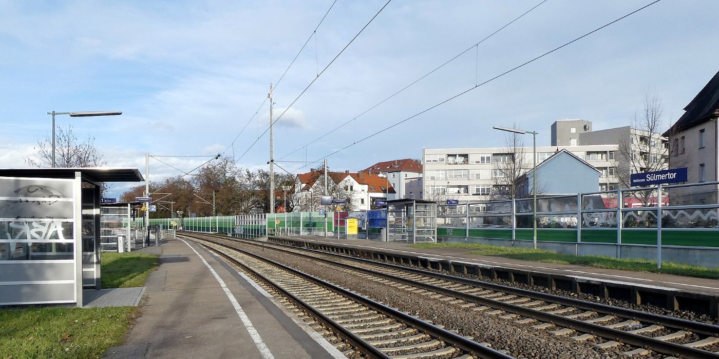 Heilbronn, Bahnhof Sülmertor, 1