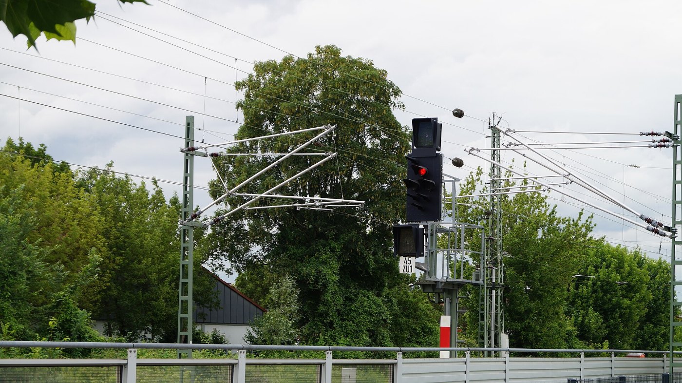 KS Mehrabschnittssignal am Bahnhof Heppenheim