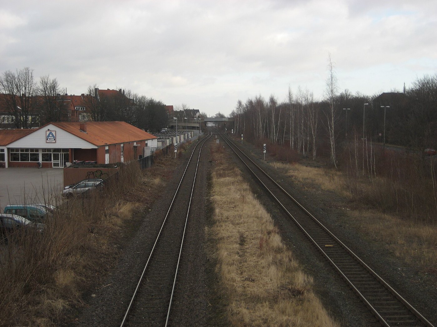 Bahnhof Hildesheim Ost, Gleisanlagen nördlich
