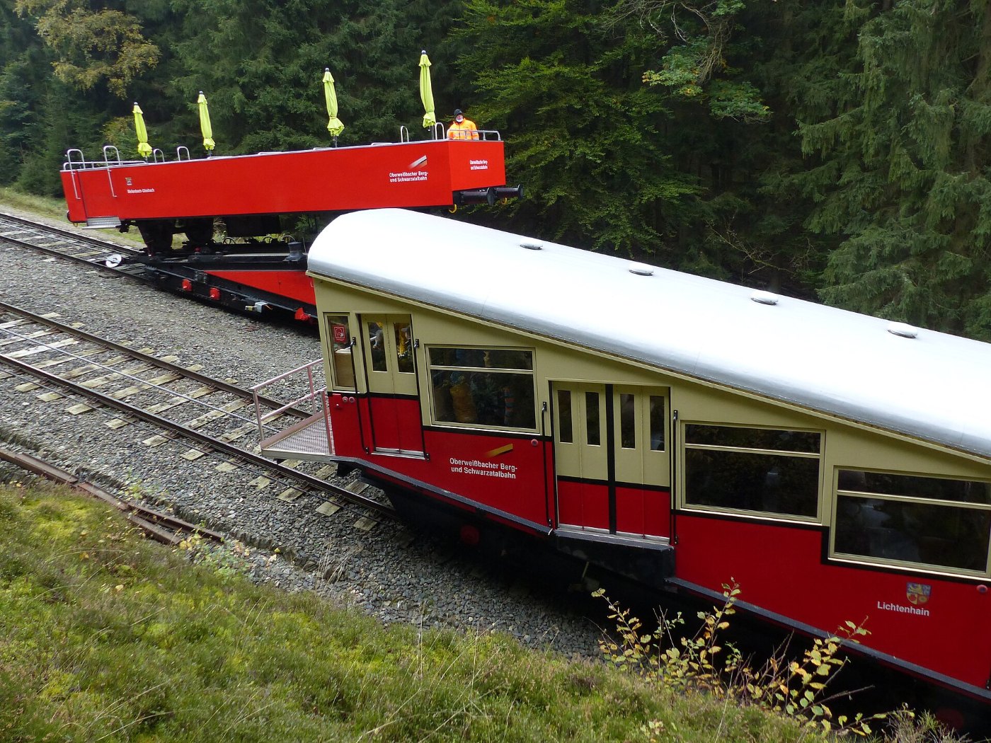 Ausweiche Oberweißbacher Bergbahn 2021a