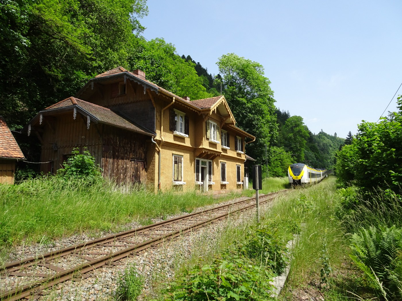 Bahnhof Höllsteig an der Höllentalbahn