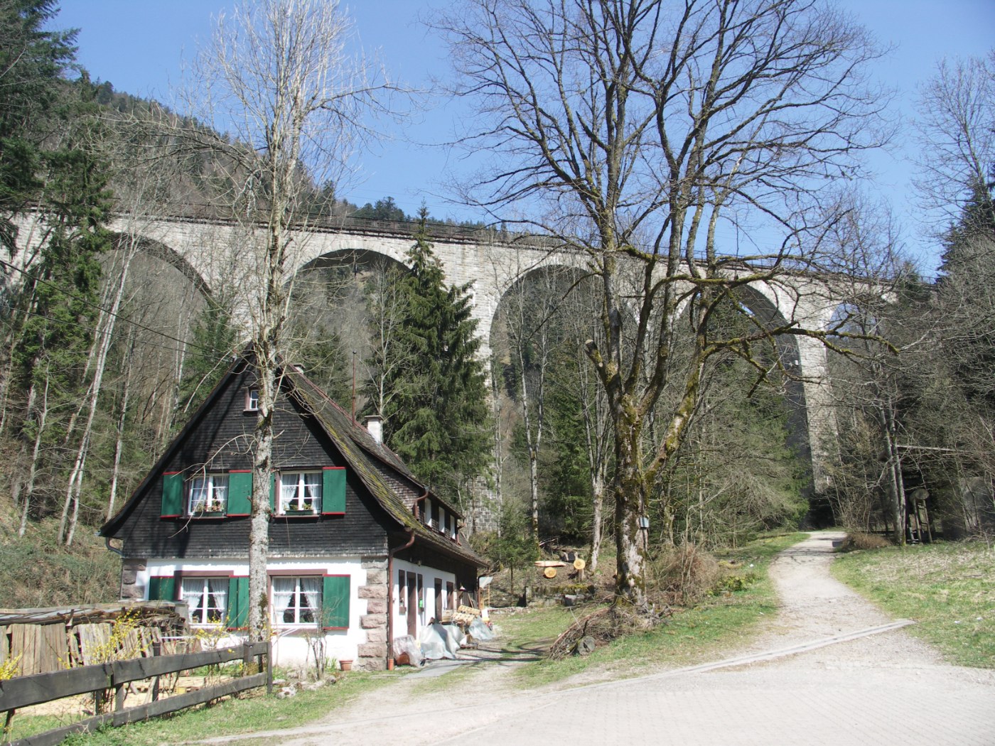 Viadukt in der Ravennaschlucht